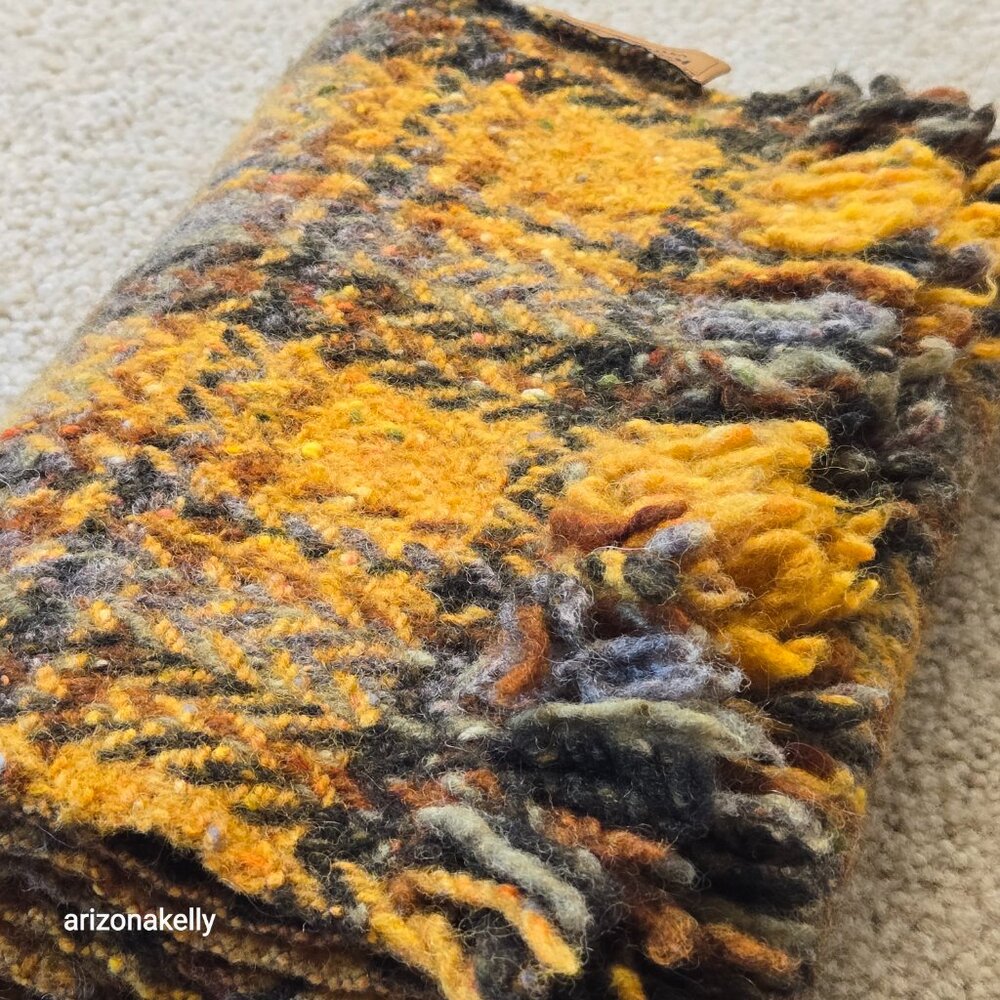 Karen Zambox Wool Tweed Plaid Vintage Culture - Picture 14 of 14